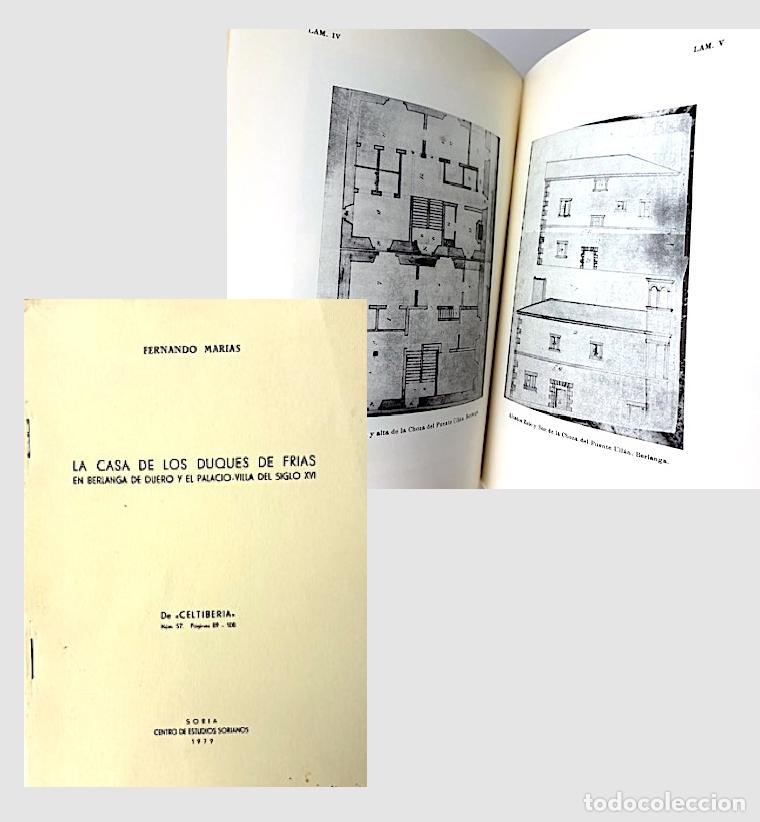 Libros de segunda mano: Fernando Mar&iacute;as : La casa de los Duques de Fr&iacute;as en Berlanga de Duero