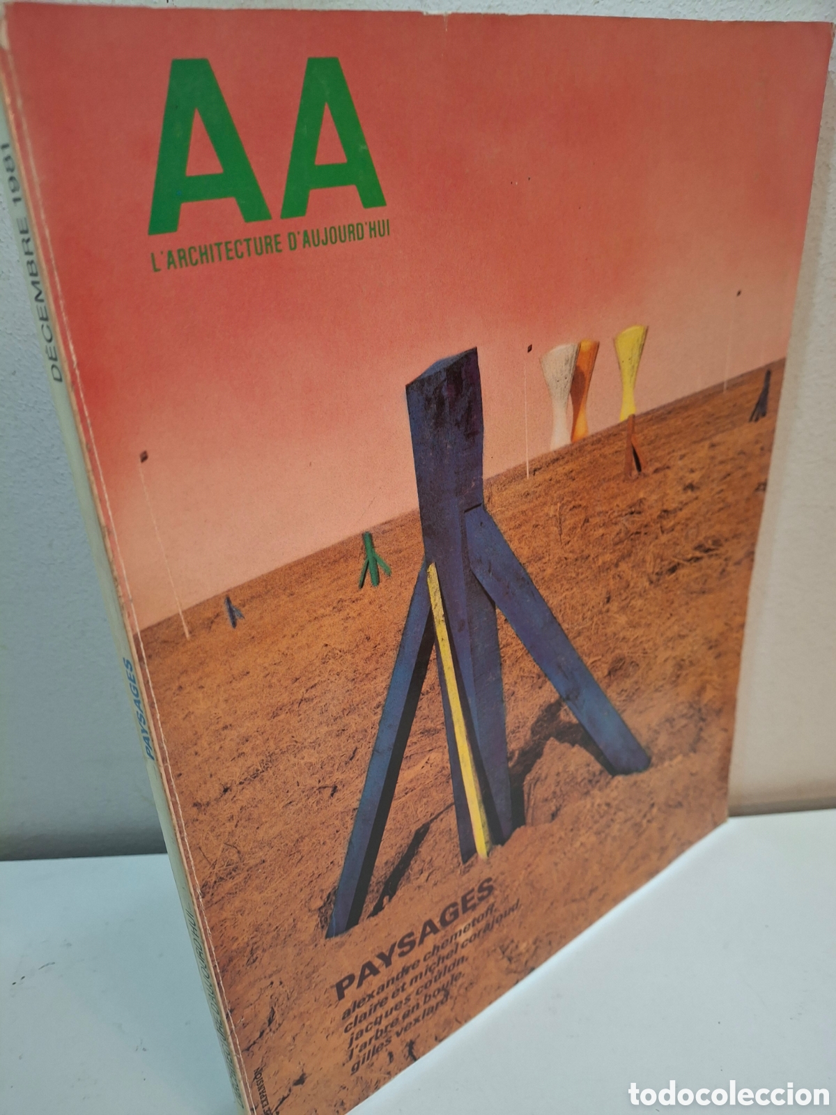Libros de segunda mano: AA: L'ARCHITECTURE D'AUJOURD'HUI N&ordm; 218, PAYSAGES, 1981