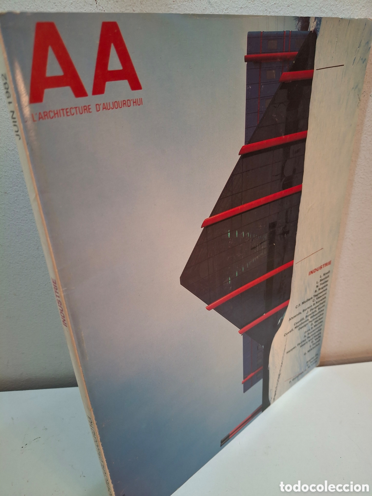 Libros de segunda mano: AA: L'ARCHITECTURE D'AUJOURD'HUI N&ordm; 221, INDUSTRIE, 1982