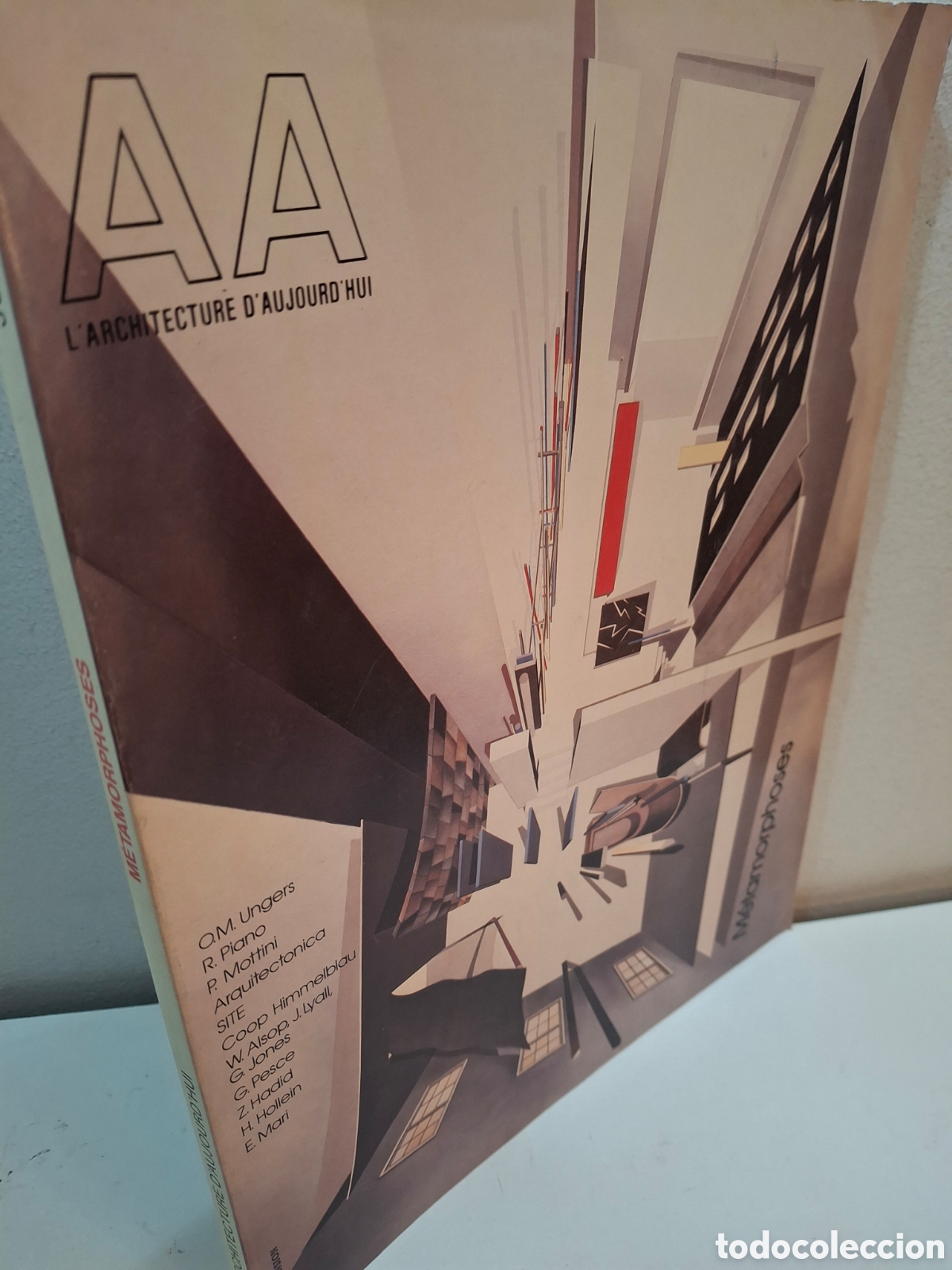 Libros de segunda mano: AA: L&acute;ARCHITECTURE D&acute;AUJOURD&acute;HUI, N&ordm; 233, JUIN 1984, METAMORPHOSES