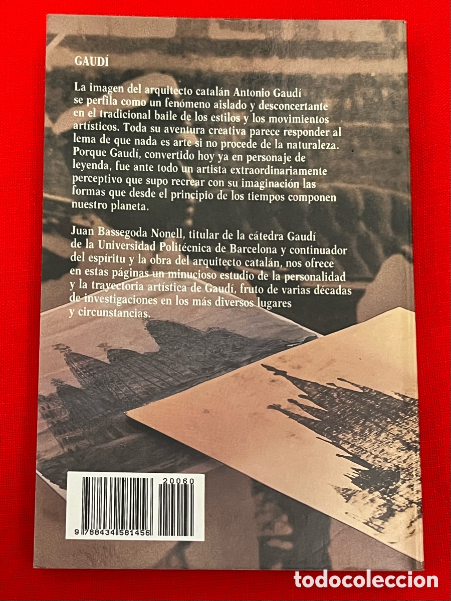 Libros de segunda mano: Libro Gaud&iacute; - Joan Bassegoda - Foto 2