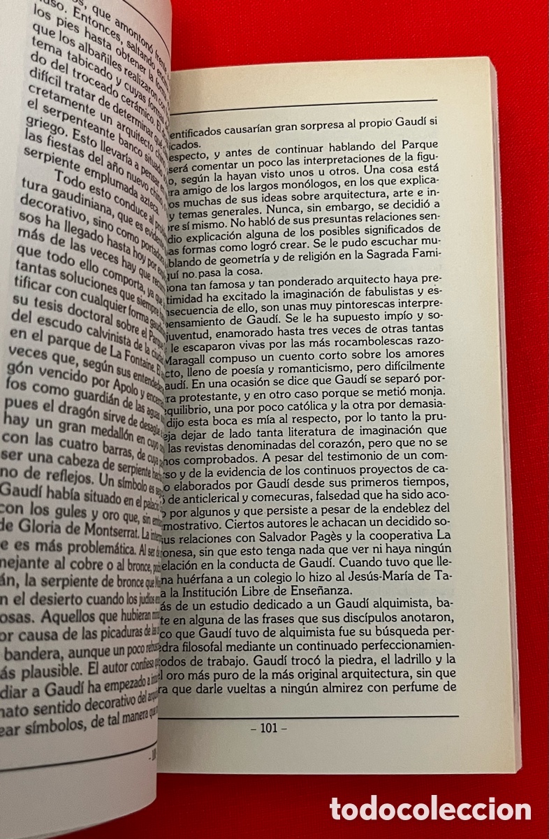 Libros de segunda mano: Libro Gaud&iacute; - Joan Bassegoda - Foto 8