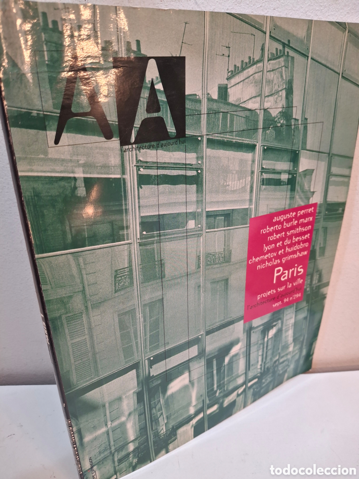 Libros de segunda mano: AA: L&acute;ARCHITECTURE D&acute;AUJOURD&acute;HUI, N&ordm; 294, SEPTEMBRE 1994, PARIS, PROJECTS SUR LA VILLE