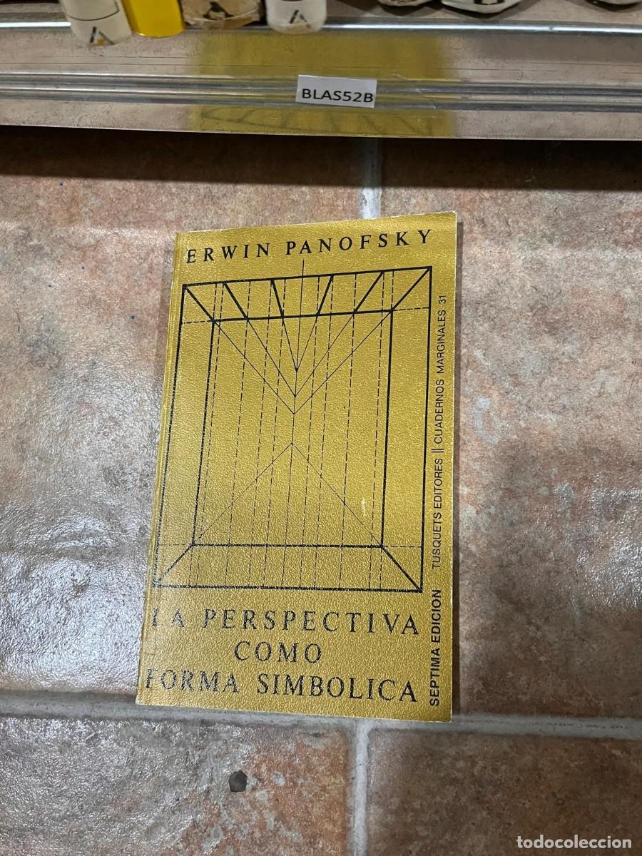 Libros de segunda mano: BLAS52B ERWIN PANOFSKY LA PERSPECTIVA COMO FORMA SIMBOLICA