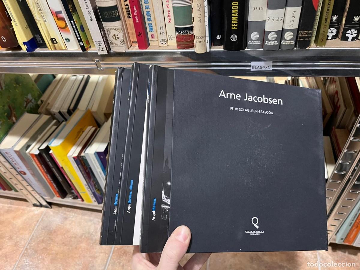 Libros de segunda mano: BLAS47C Arne Jacobsen. F&eacute;lix solaguren Beascoa.. aproximaci&oacute;n a la obra completa dibujos 3 libros
