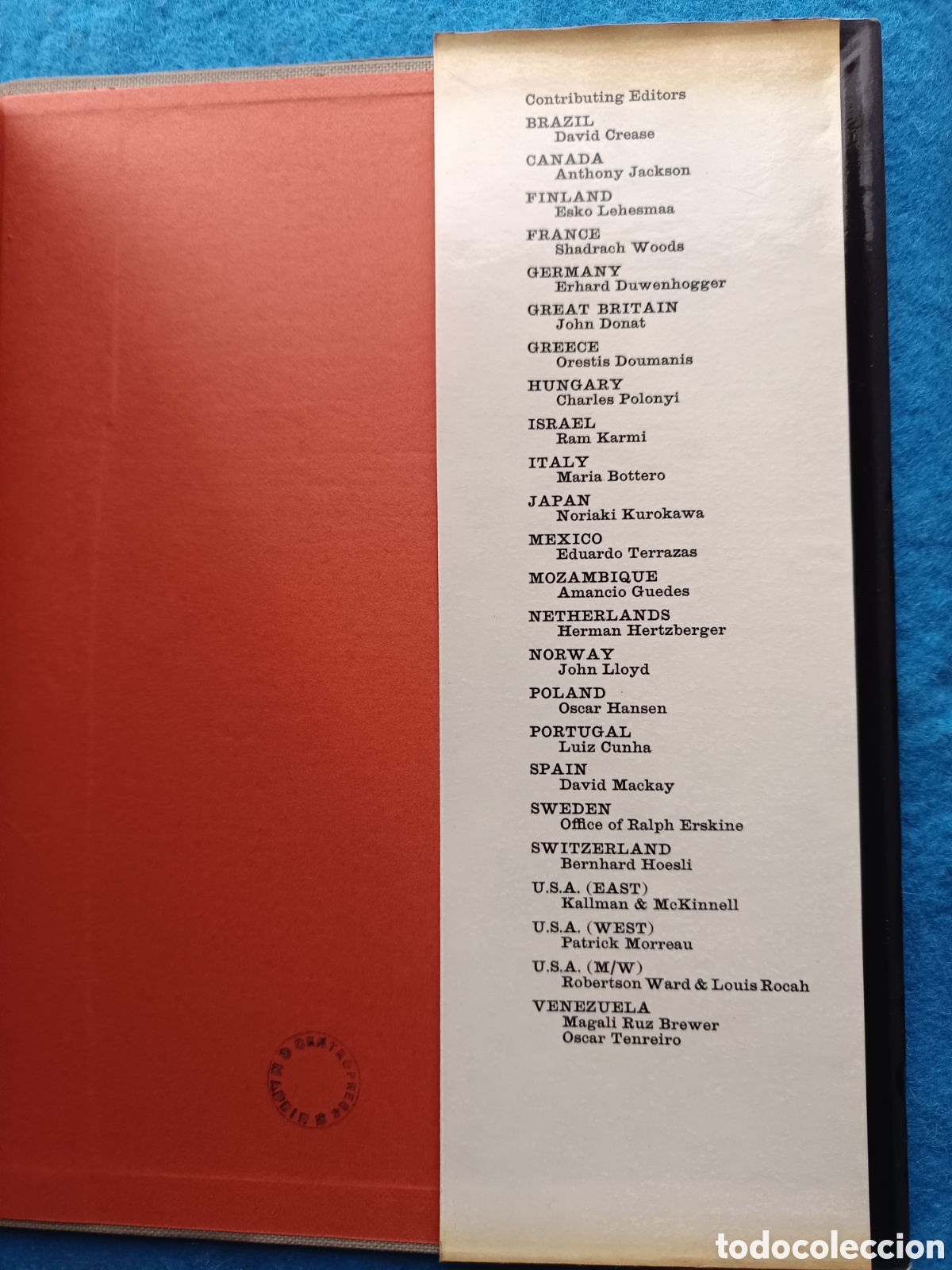 Libros de segunda mano: World Architecture One. Editor John Donat - Foto 4