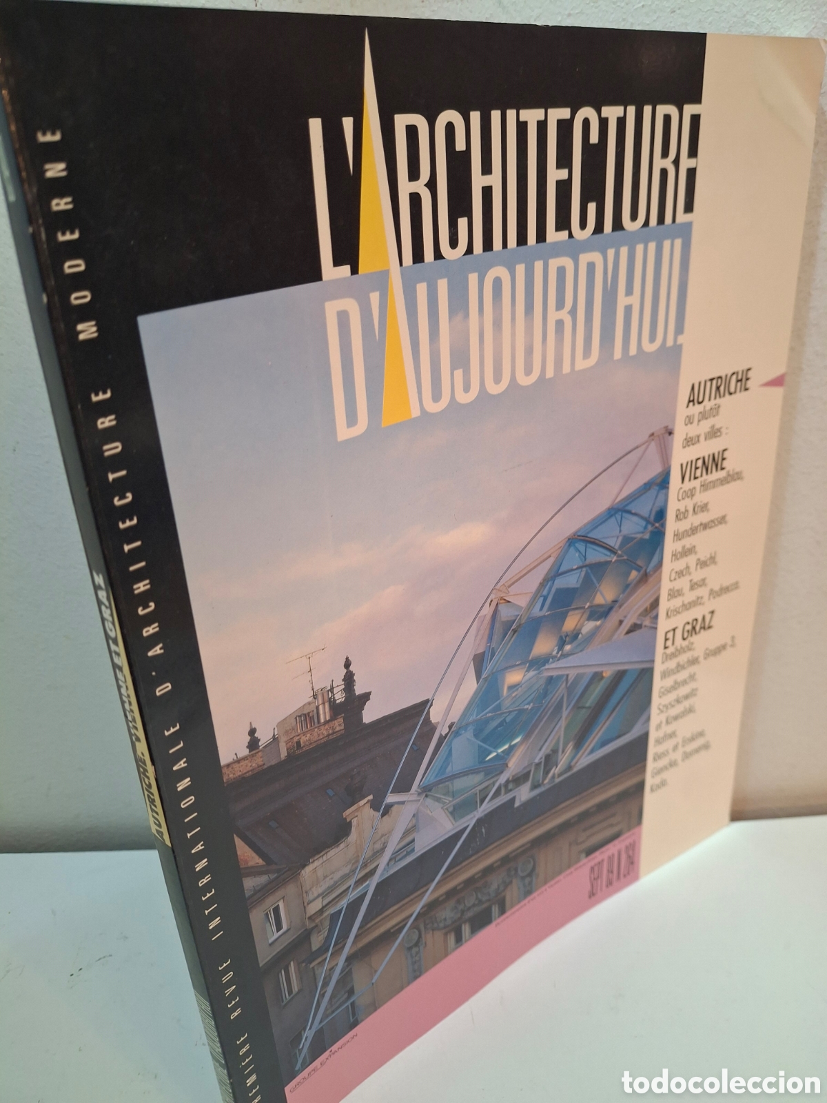 Libros de segunda mano: AA: L&acute;ARCHITECTURE D&acute;AUJOURD&acute;HUI, N&ordm; 264, SEPTEMBRE 1989, AUTRICE, VIENNE ET GRAZ