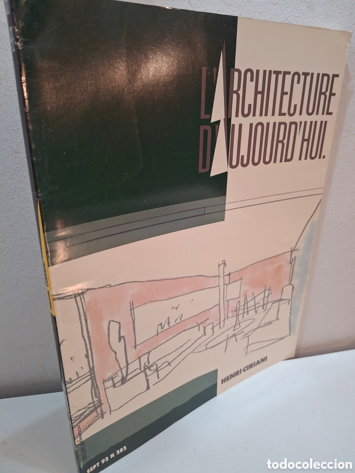 Libros de segunda mano: AA: L&acute;ARCHITECTURE D&acute;AUJOURD&acute;HUI, N&ordm; 282, SEPTEMBRE 1992, HENRI CIRIANI