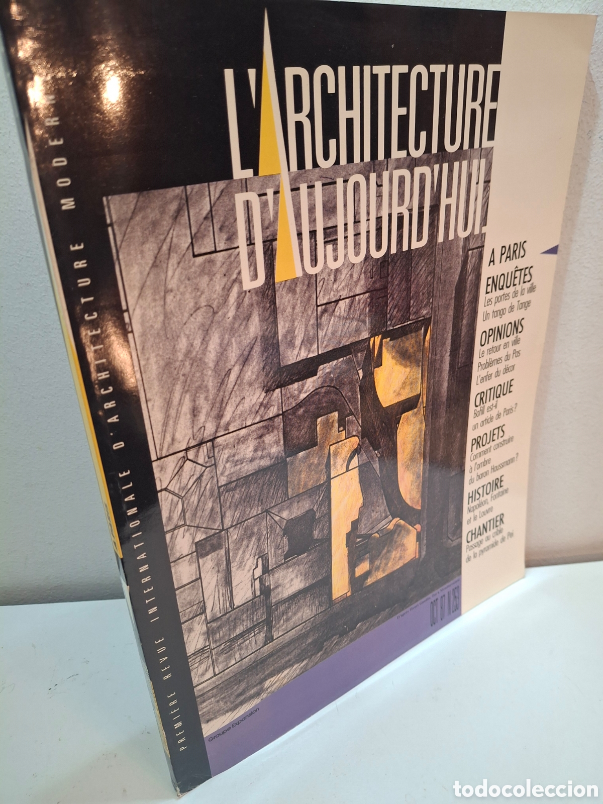 Libros de segunda mano: AA: L&acute;ARCHITECTURE D&acute;AUJOURD&acute;HUI, N&ordm; 253, OCTOBRE 1987, A PARIS
