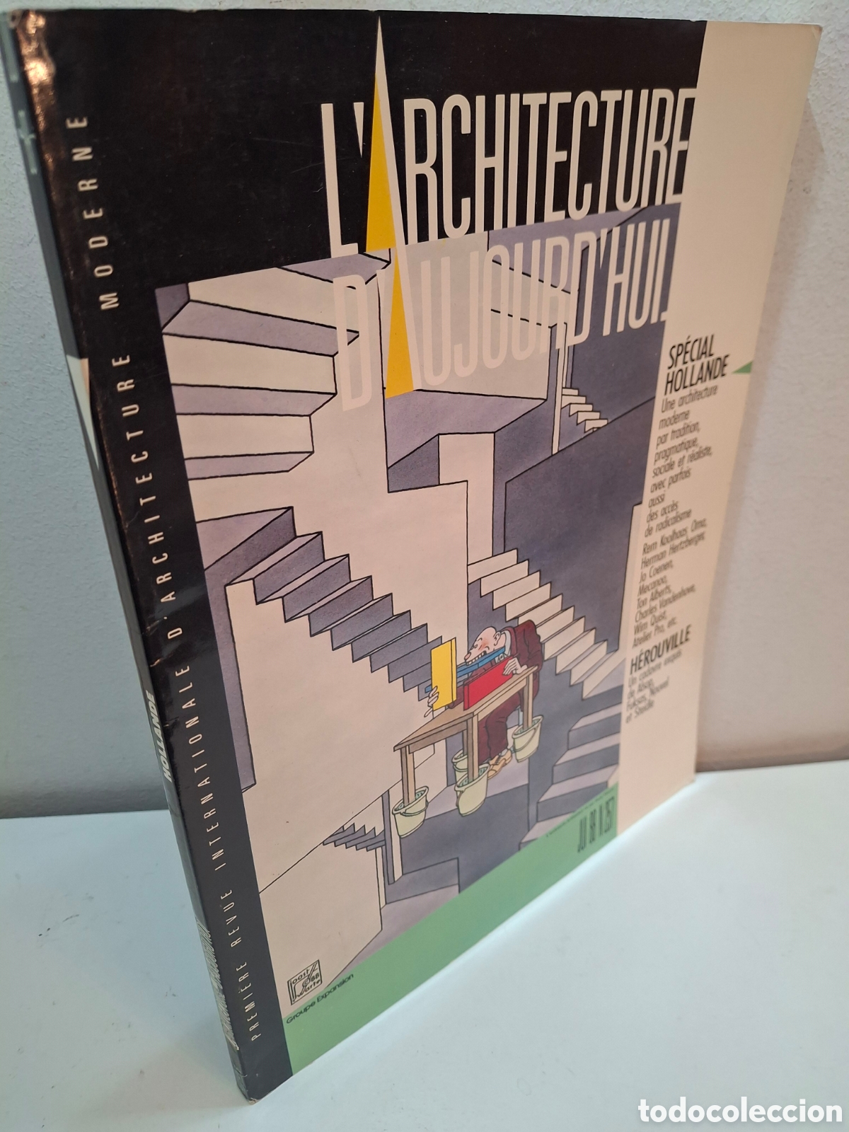 Libros de segunda mano: AA: L&acute;ARCHITECTURE D&acute;AUJOURD&acute;HUI, N&ordm; 257, JUIN 1988, HOLLANDE