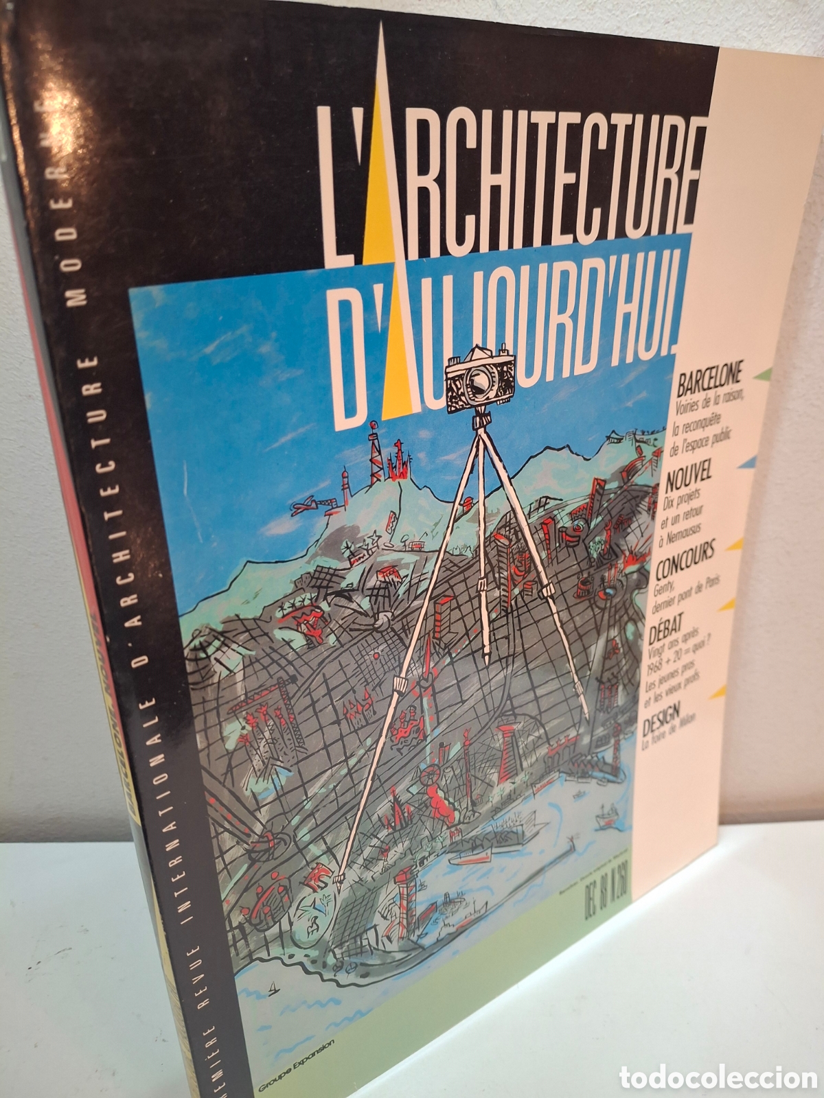 Libros de segunda mano: AA: L&acute;ARCHITECTURE D&acute;AUJOURD&acute;HUI, N&ordm; 260, DECEMBRE1988, BARCELONE, NOUVEL