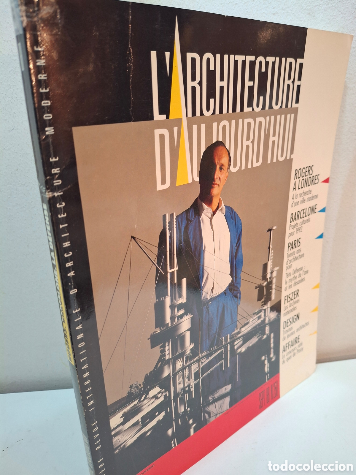 Libros de segunda mano: AA: L&acute;ARCHITECTURE D&acute;AUJOURD&acute;HUI, N&ordm; 258, SEPTEMBRE 1988, ROGERS-BARCELONE-LA DEFENSE