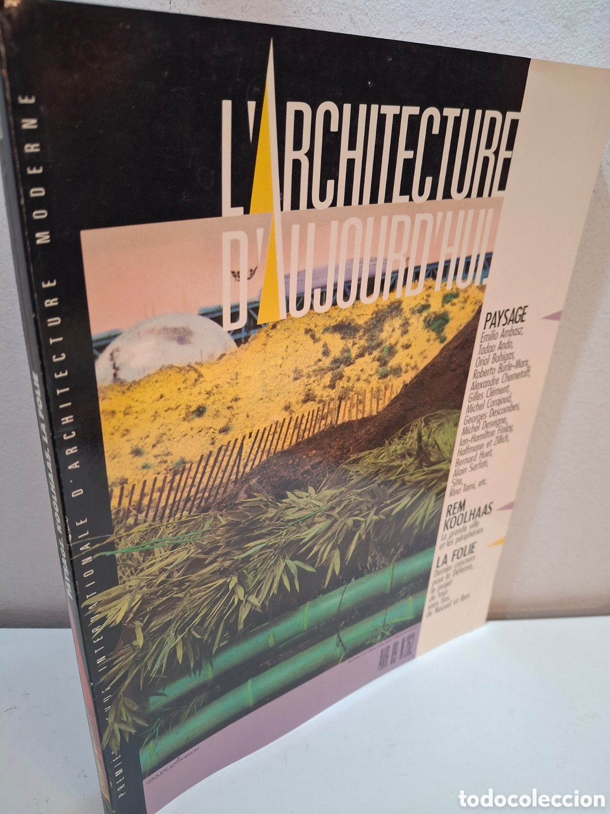 Libros de segunda mano: AA: L&acute;ARCHITECTURE D&acute;AUJOURD&acute;HUI, N&ordm; 262, AVRIL 1989, PAYSAGE-KOOLHAAS-LA FOLIE