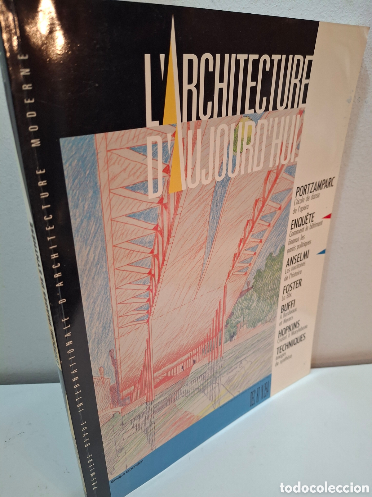 Libros de segunda mano: AA: L&acute;ARCHITECTURE D&acute;AUJOURD&acute;HUI, N&ordm; 254, DECEMBRE 1987, ANSELMI-IMAGES DE SYNTHESE