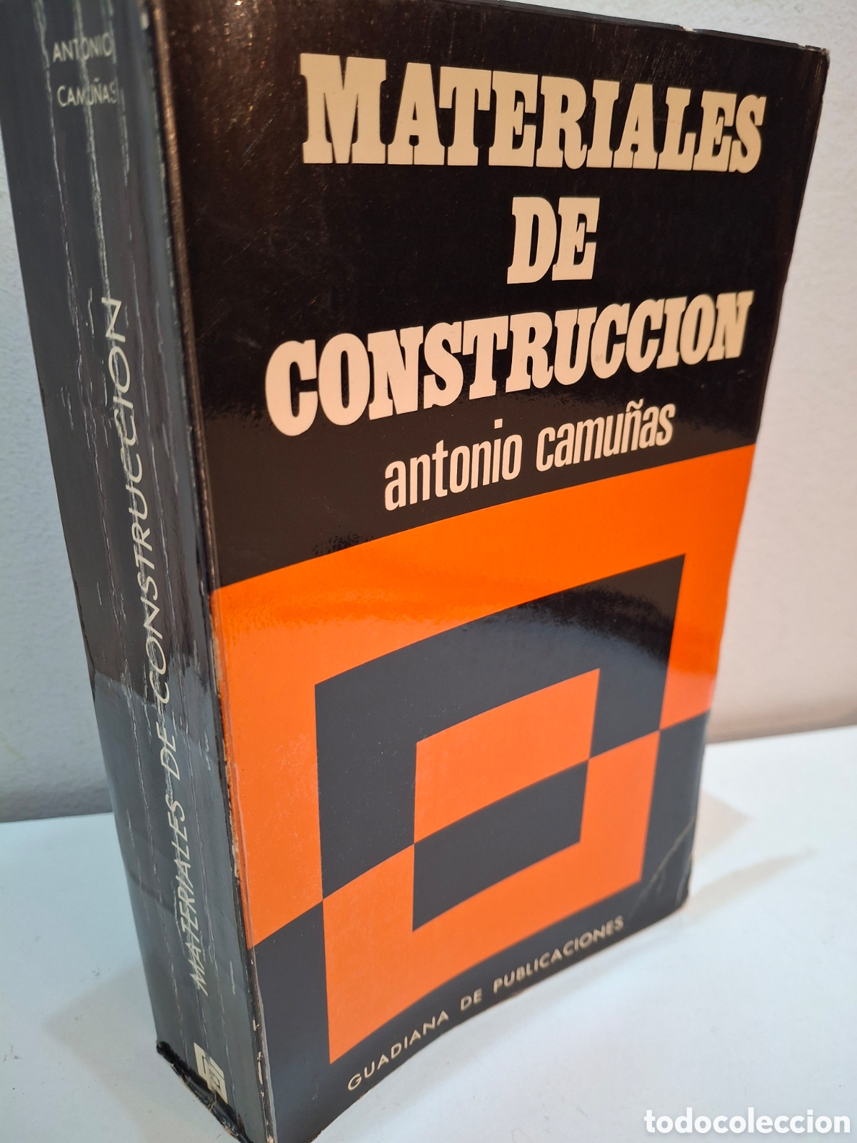 Second hand books: MATERIALES DE CONSTRUCCI&Oacute;N ANTONIO CAMU&Ntilde;AS EDITORIAL GUADIANA DE PUBLICACIONES 1974 ARQUITECTURA