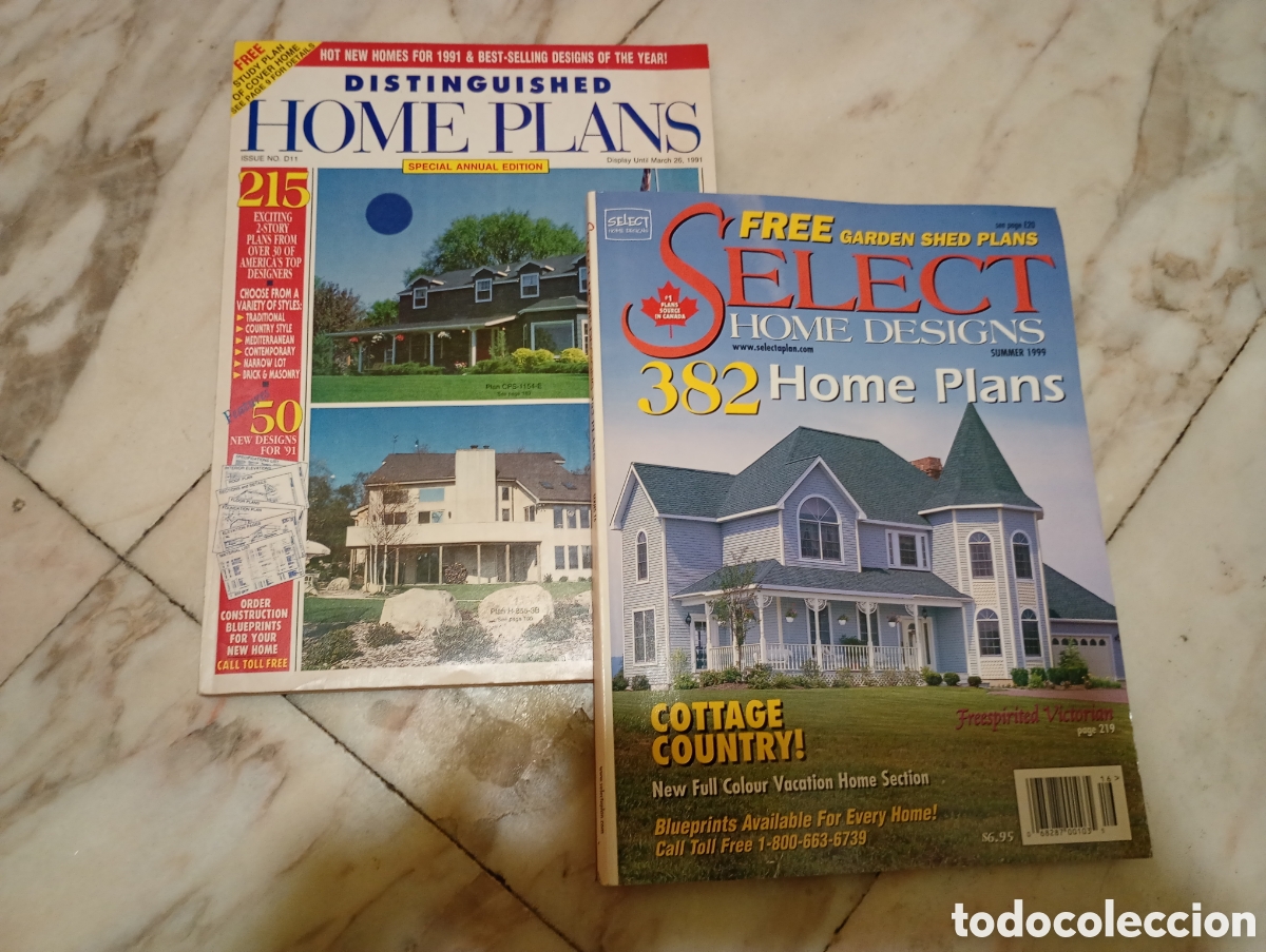 Libros de segunda mano: 2 revistas arquitectura homs plans ventage un m&iacute;nimo de desgaste por los a&ntilde;os pero por dentro impeca