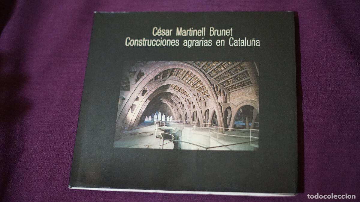 Libros de segunda mano: Cesar Martinell Brunet - Construcciones agrarias en Catalunya