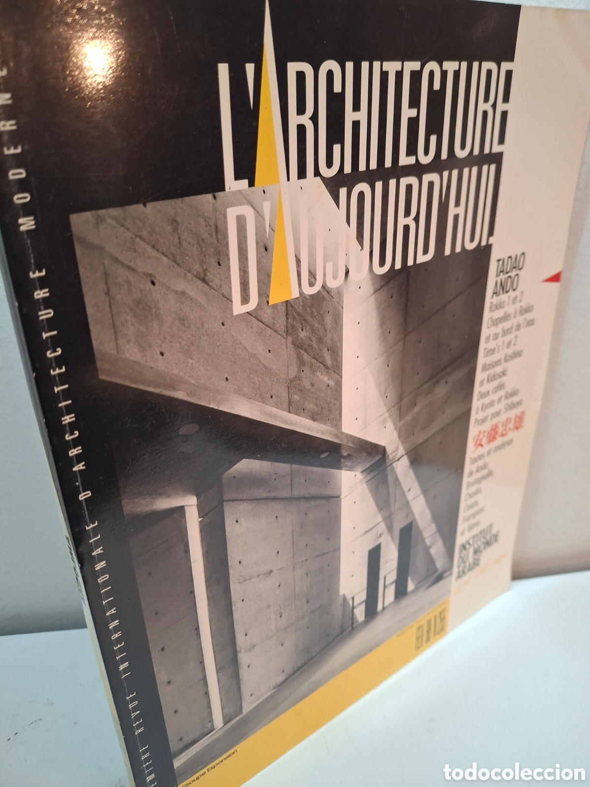 Libros de segunda mano: AA: L&acute;ARCHITECTURE D&acute;AUJOURD&acute;HUI, N&ordm; 255, FEVRIER 1988, RANDO-INSTITUT DU MONDE ARABE