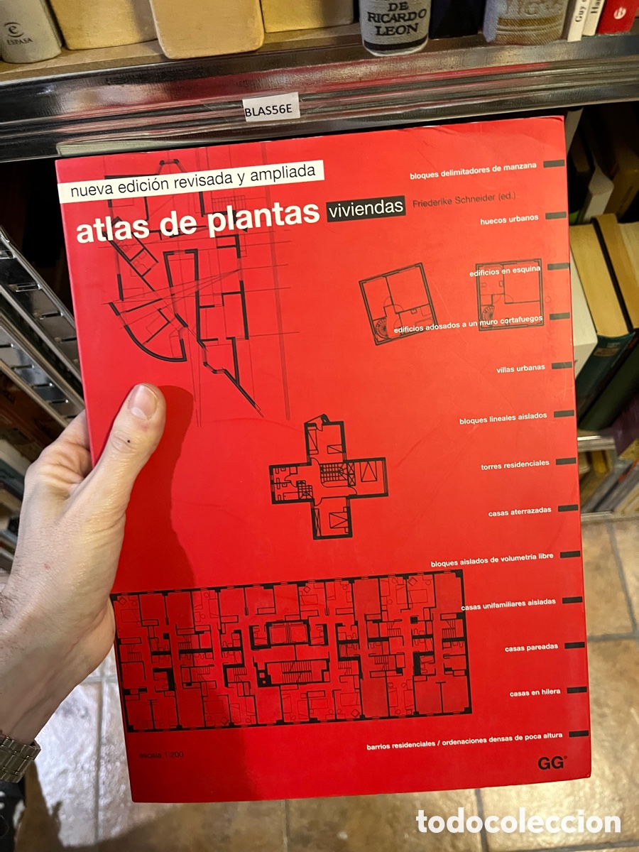 Libros de segunda mano: Blas56E Atlas de plantas : viviendas, arquitectura