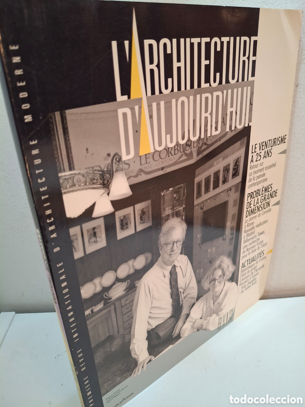 Libros de segunda mano: AA: L&acute;ARCHITECTURE D&acute;AUJOURD&acute;HUI, N&ordm; 273, FEVRIER 1991, VENTURI-ACTUALITES