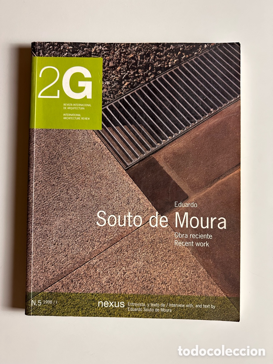 Libros de segunda mano: 2G Souto de Moura Obra reciente