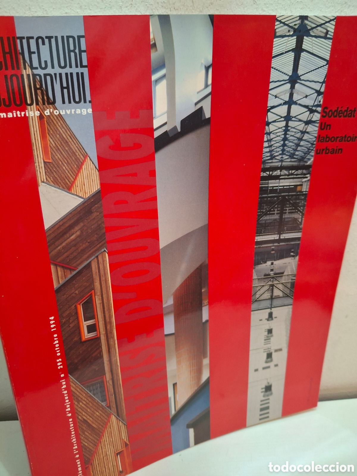 Libros de segunda mano: AA: L'ARCHITECTURE D'AUJOURD'HUI SUPPLEMENTE ( N&ordm; 295) SODEDAT 93, OCTOBRE 1994
