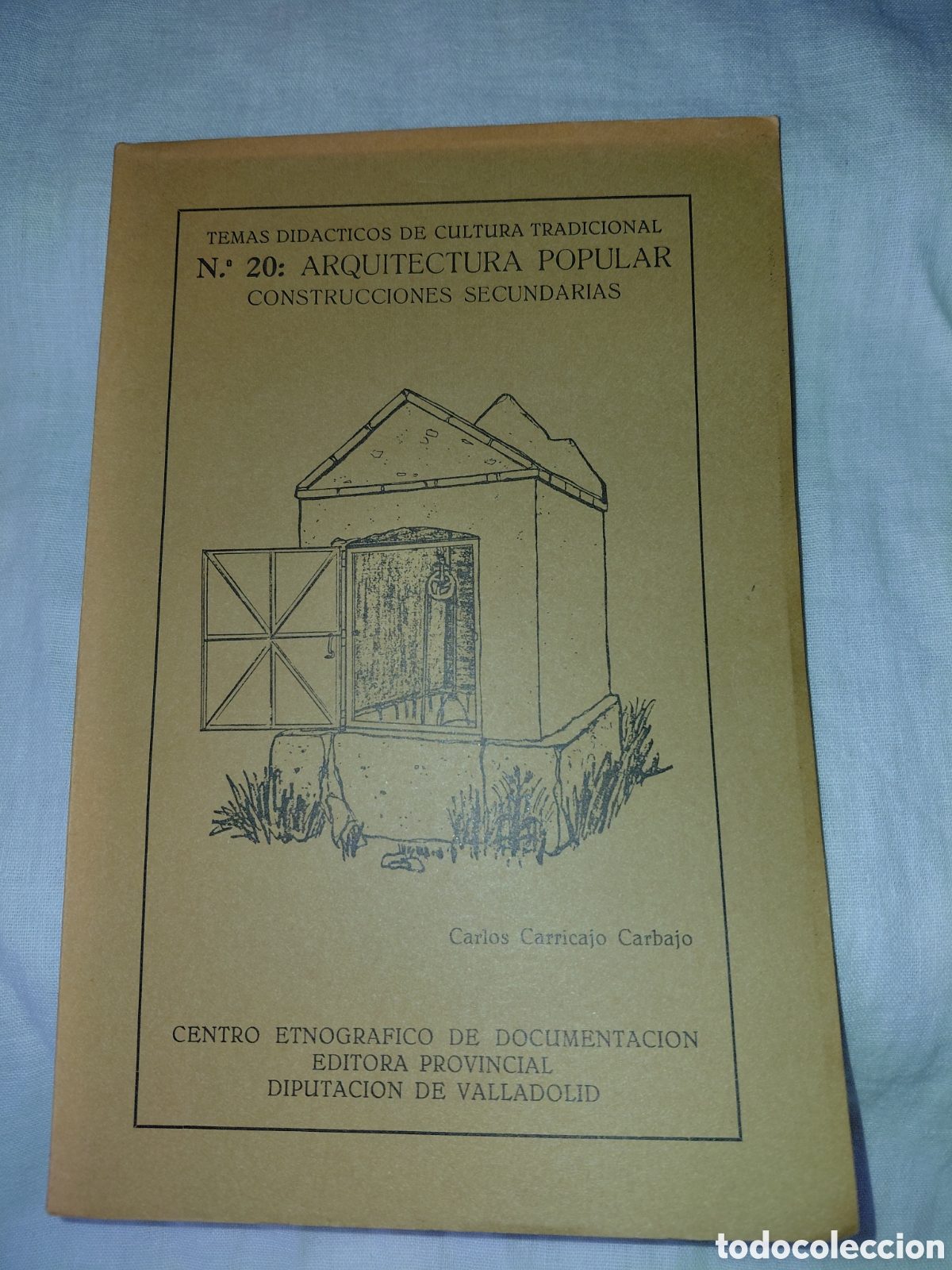 Libros de segunda mano: CONSTRUCCIONES SECUNDARIAS.TEMAS DIDACTICOS DE CULTURA TRADICIONAL.N&ordm; 20.ARQUITECTURA POPULAR
