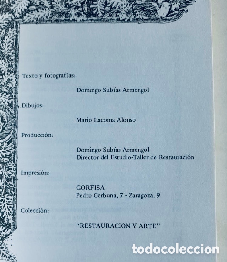 Libros de segunda mano: Restauraci&oacute;n de esculturas de madera. - Foto 3