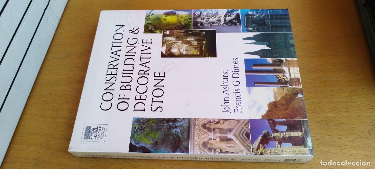 Libros de segunda mano: CONSERVATION OF BUILDING & DECORATIVE STONE/ASHURST-DIMES/CONSERVACI&Oacute;N DE LA PIEDRA DE CONSTRUCCI&Oacute;N