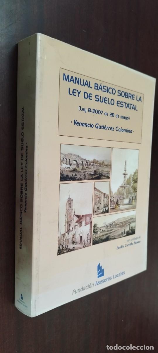 Libros de segunda mano: MANUAL BASICO LEY DE SUELO ESTATAL / VENANCIO GUTIERREZ / PU-NEV-GA-5