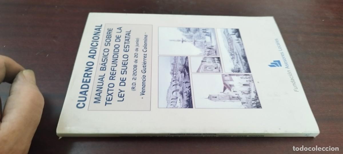 Libros de segunda mano: MANUAL BASICO TEXTO REFUNDIDO LEY DE SUELO ESTATAL / VENANCIO GUTIERREZ / PU-NEV-GA-5