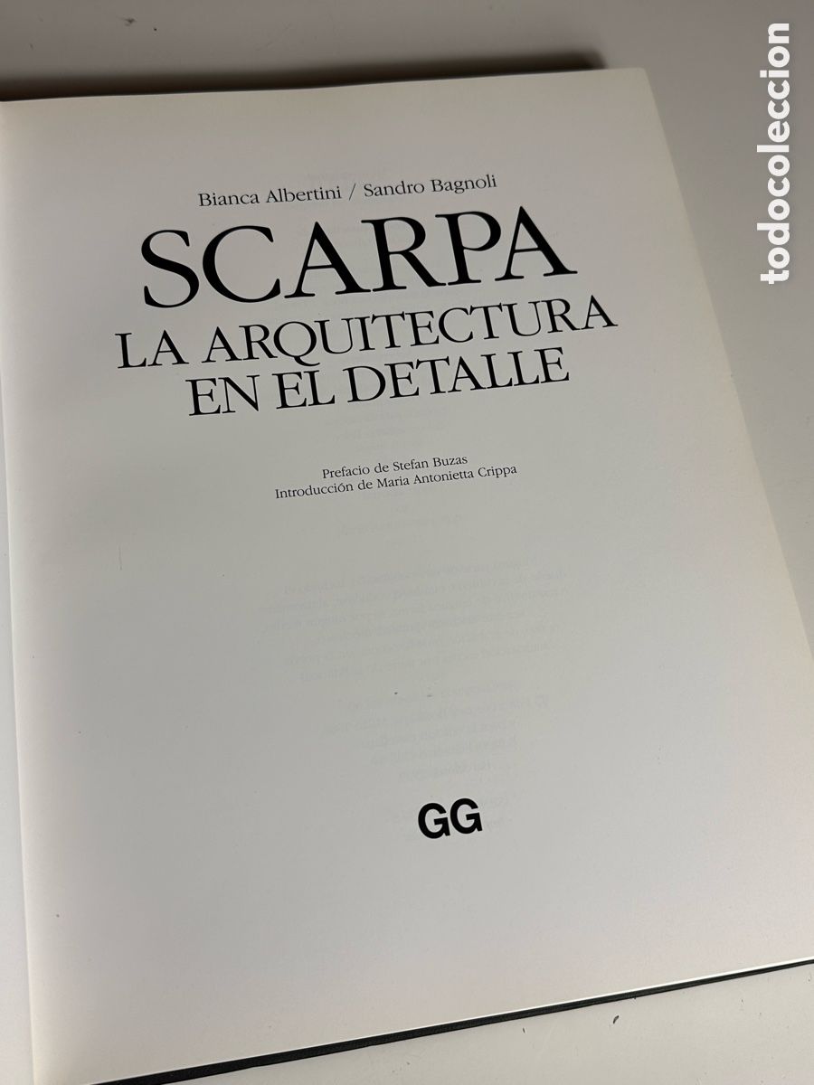 Libros de segunda mano: SCARPA LA ARQUITECTURA EN EL DETALLE - Foto 2