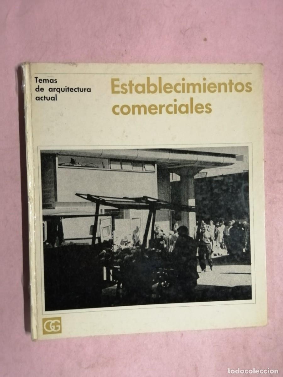 Libros de segunda mano: TEMAS DE ARQUITECTURA ACTUAL. ESTABLECIMIENTOS COMERCIALES