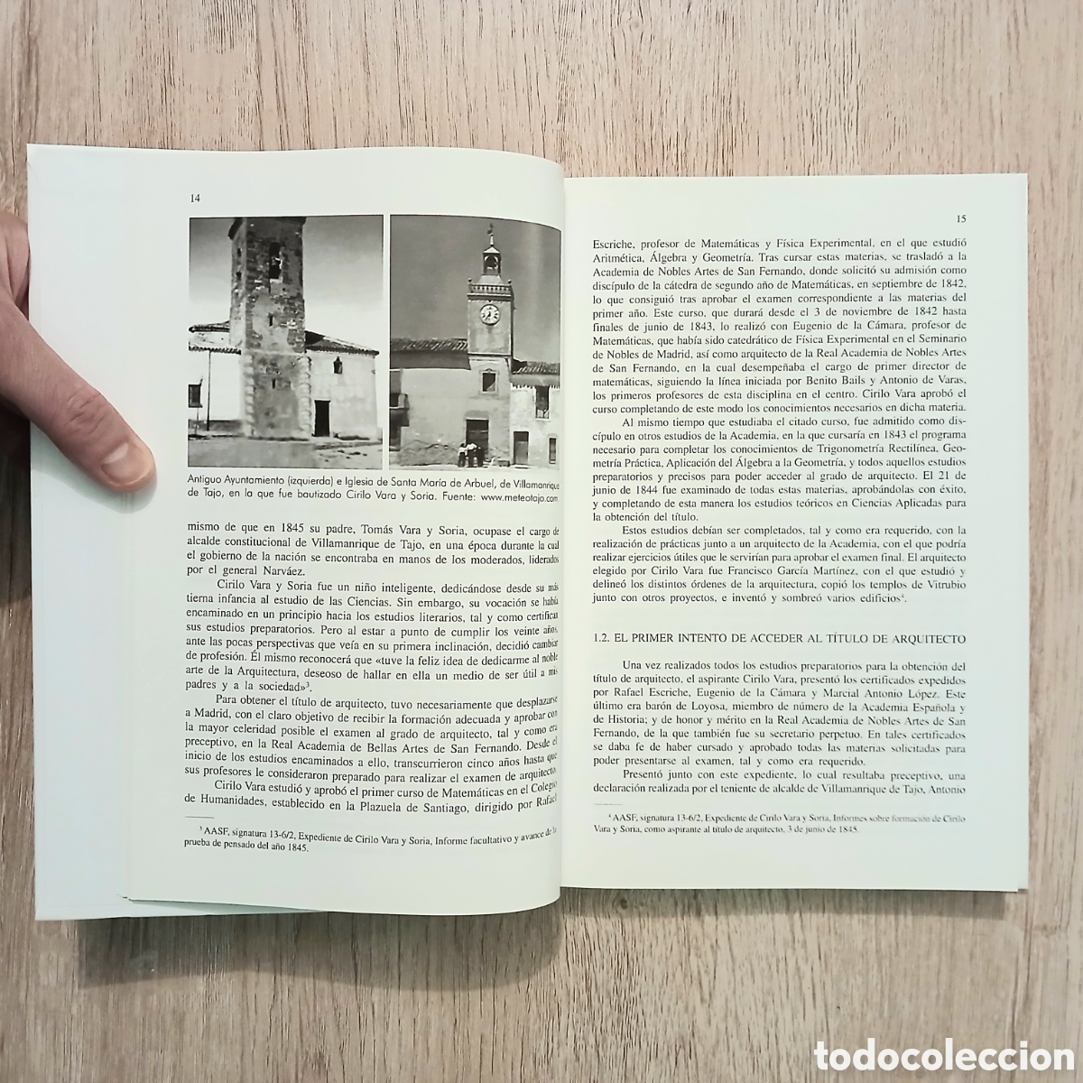 Libros de segunda mano: Cirilo Vara. Primer arquitecto provincial - Foto 5