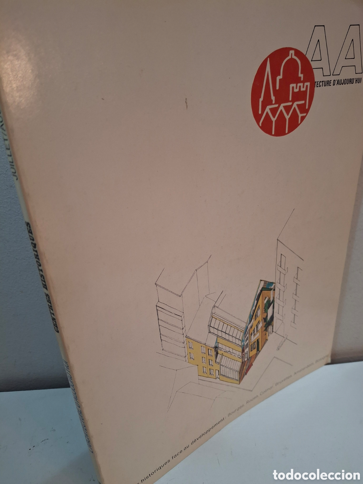 Libros de segunda mano: AA: L'ARCHITECTURE D'AUJOURD'HUI N&ordm; 180, JUILLET-AOUT 1975, CENTRES HISTORIQUES