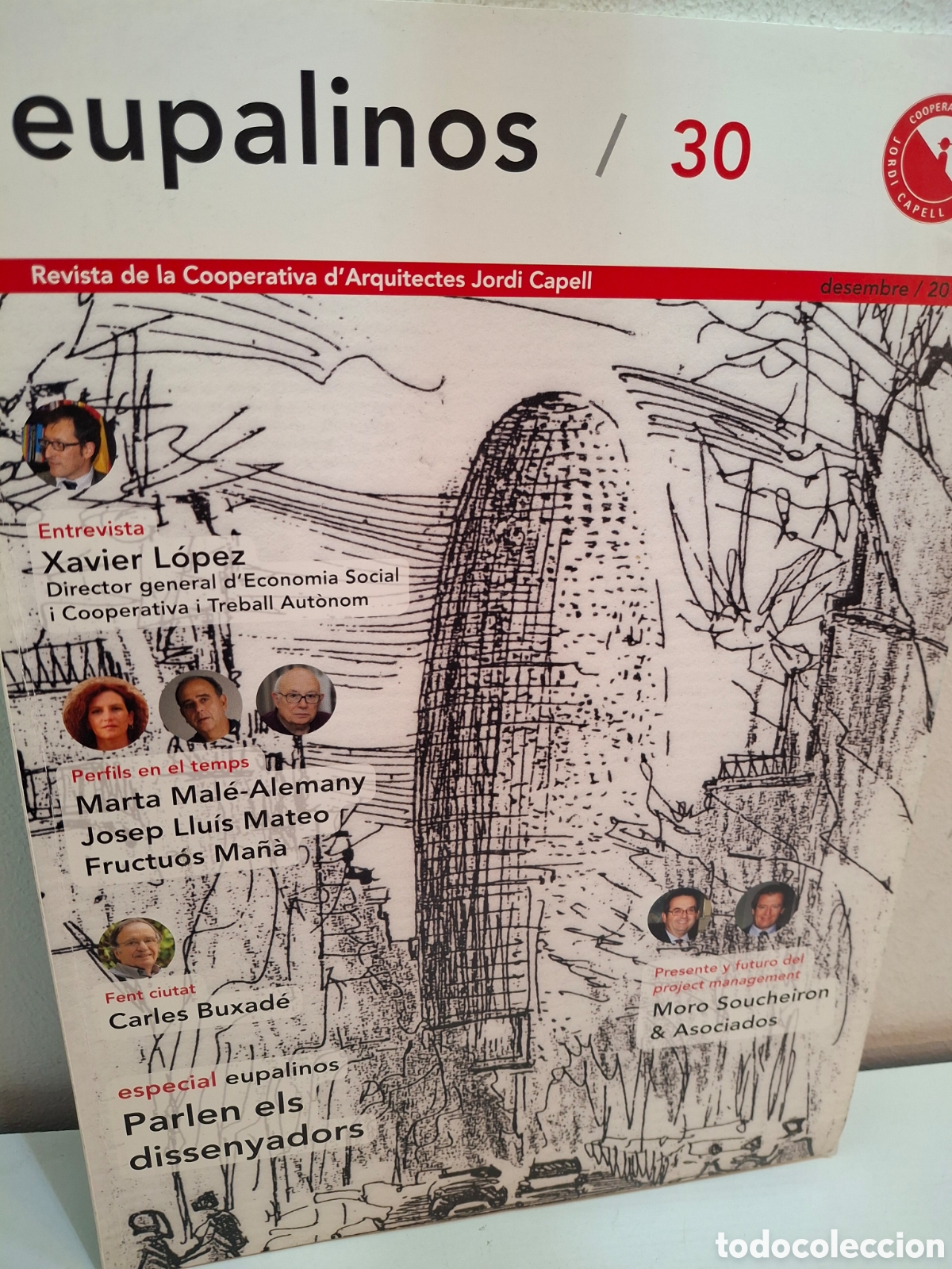 Libros de segunda mano: REVISTA EUPALINOS N&ordm; 30, DESEMBRE 2011, JORDI CAPELL