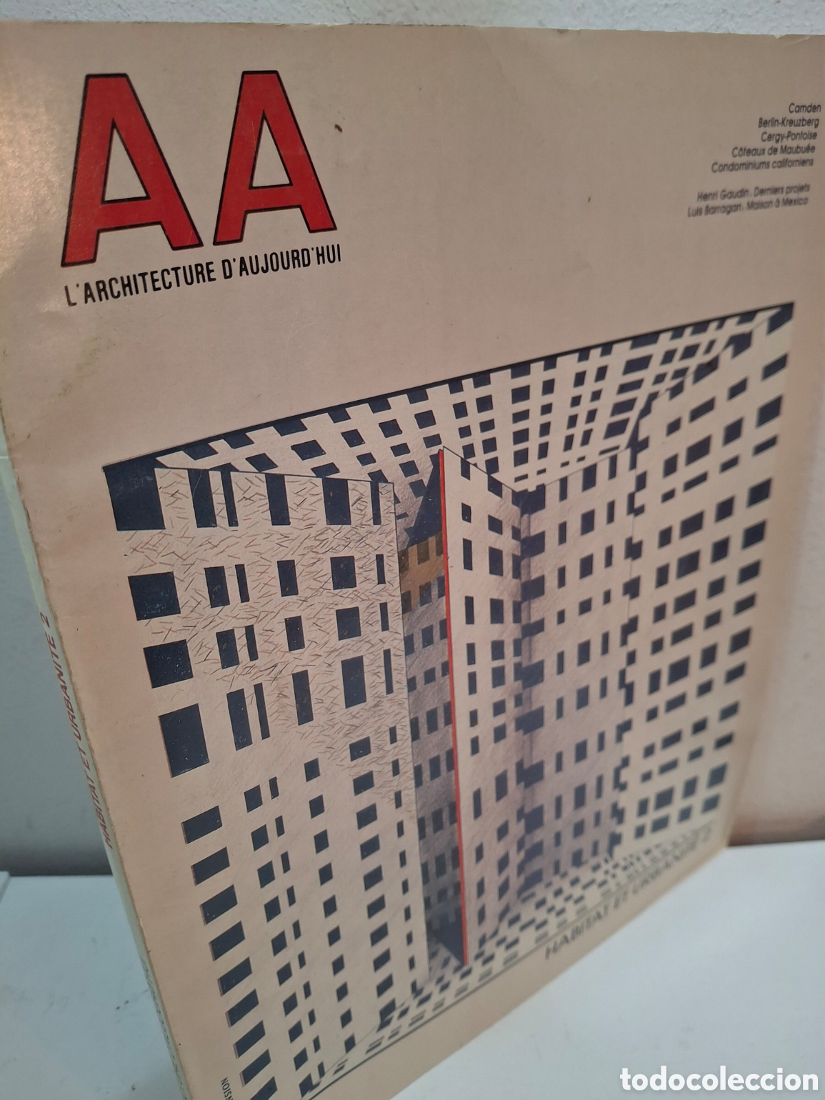 Libros de segunda mano: AA: L&acute;ARCHITECTURE D&acute;AUJOURD&acute;HUI, N&ordm; 234, SEPTEMBRE 1984, HABITAT ET URBANITE