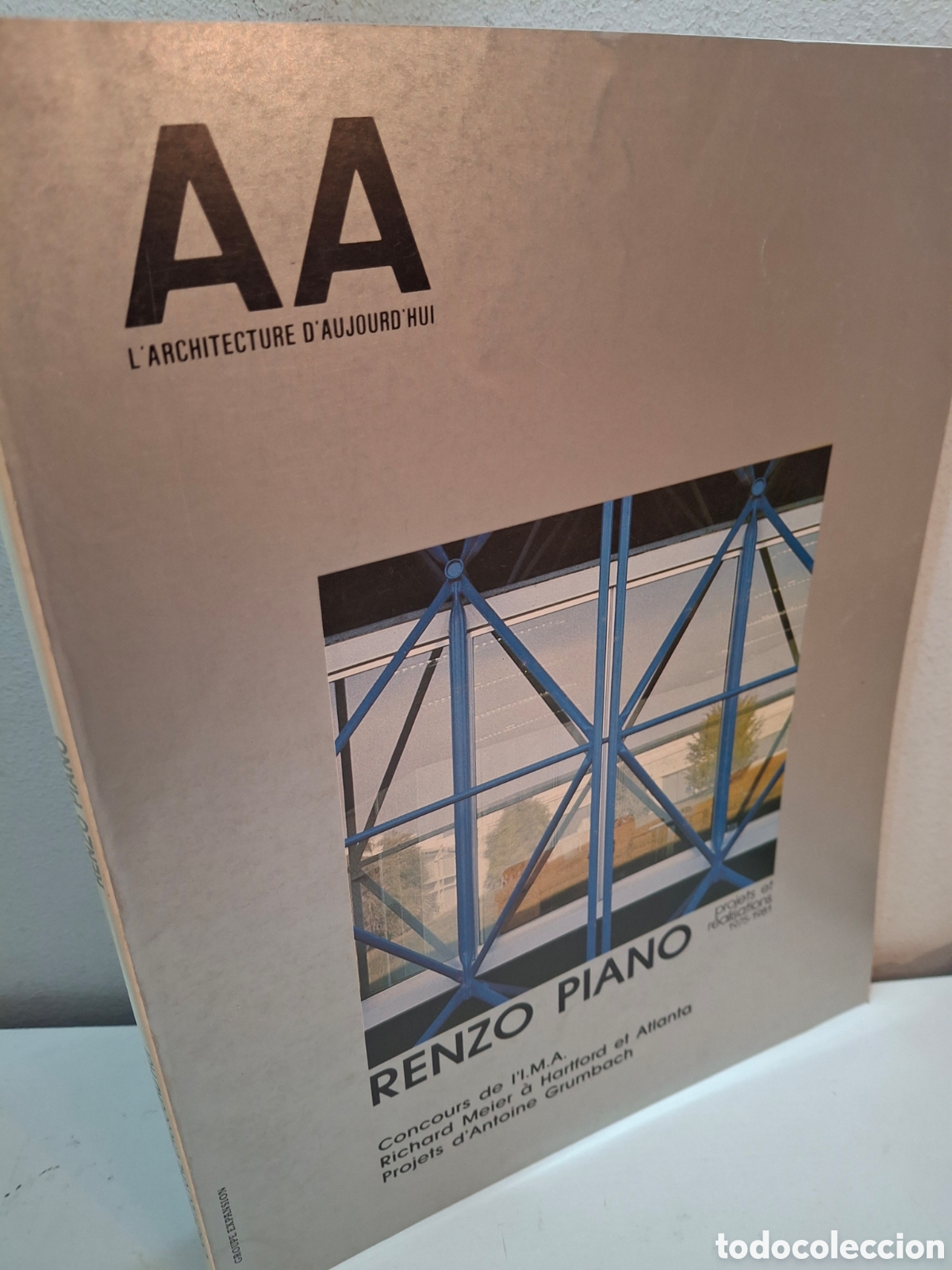 Libros de segunda mano: AA: L'ARCHITECTURE D'AUJOURD'HUI N&ordm; 219, RENZO PIANO, 1982