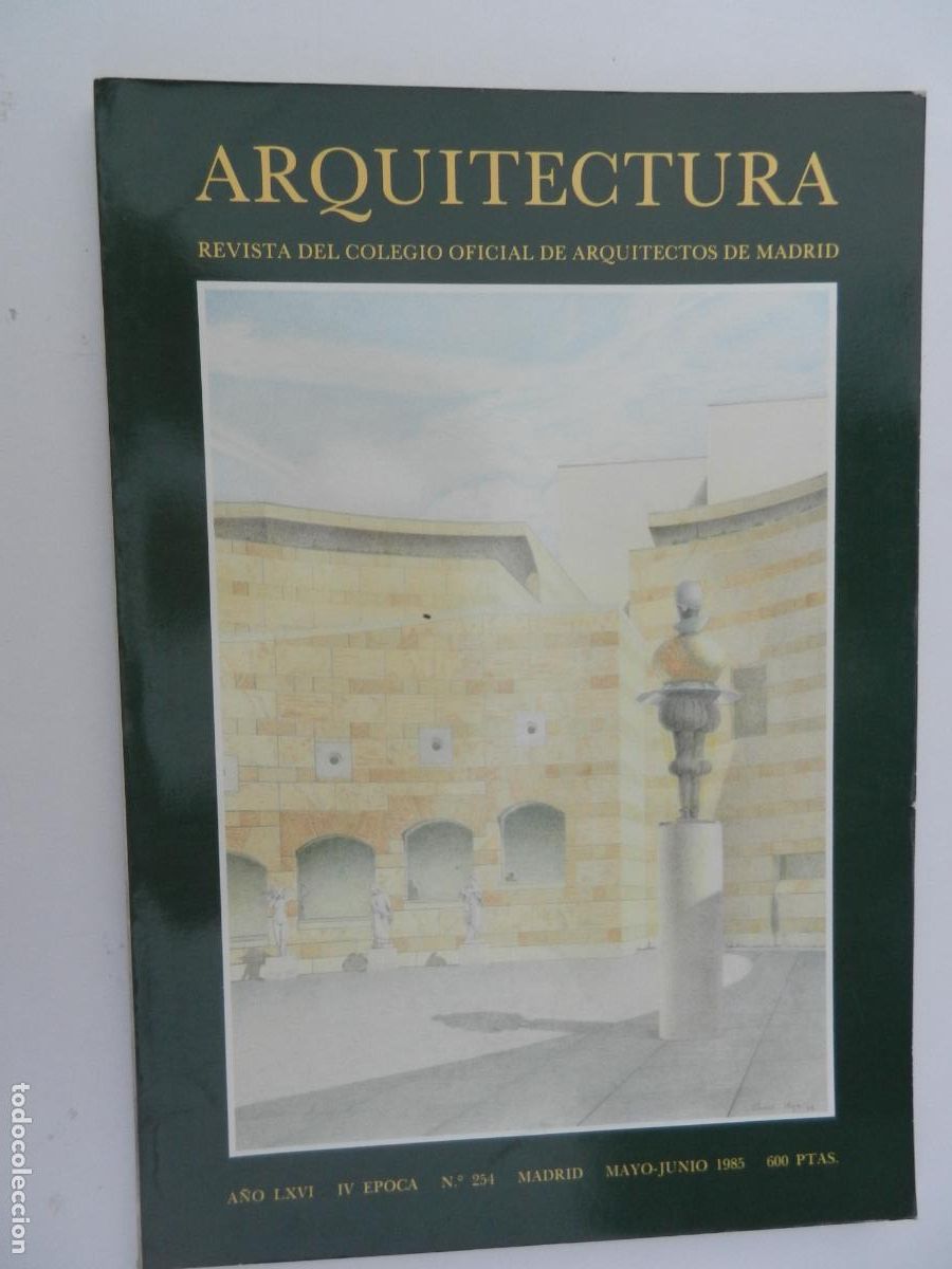 Libros de segunda mano: ARQUITECTURA - REVISTA N&ordm; 254 COL DE MADRID -MAYO JUNIO -1985 -
