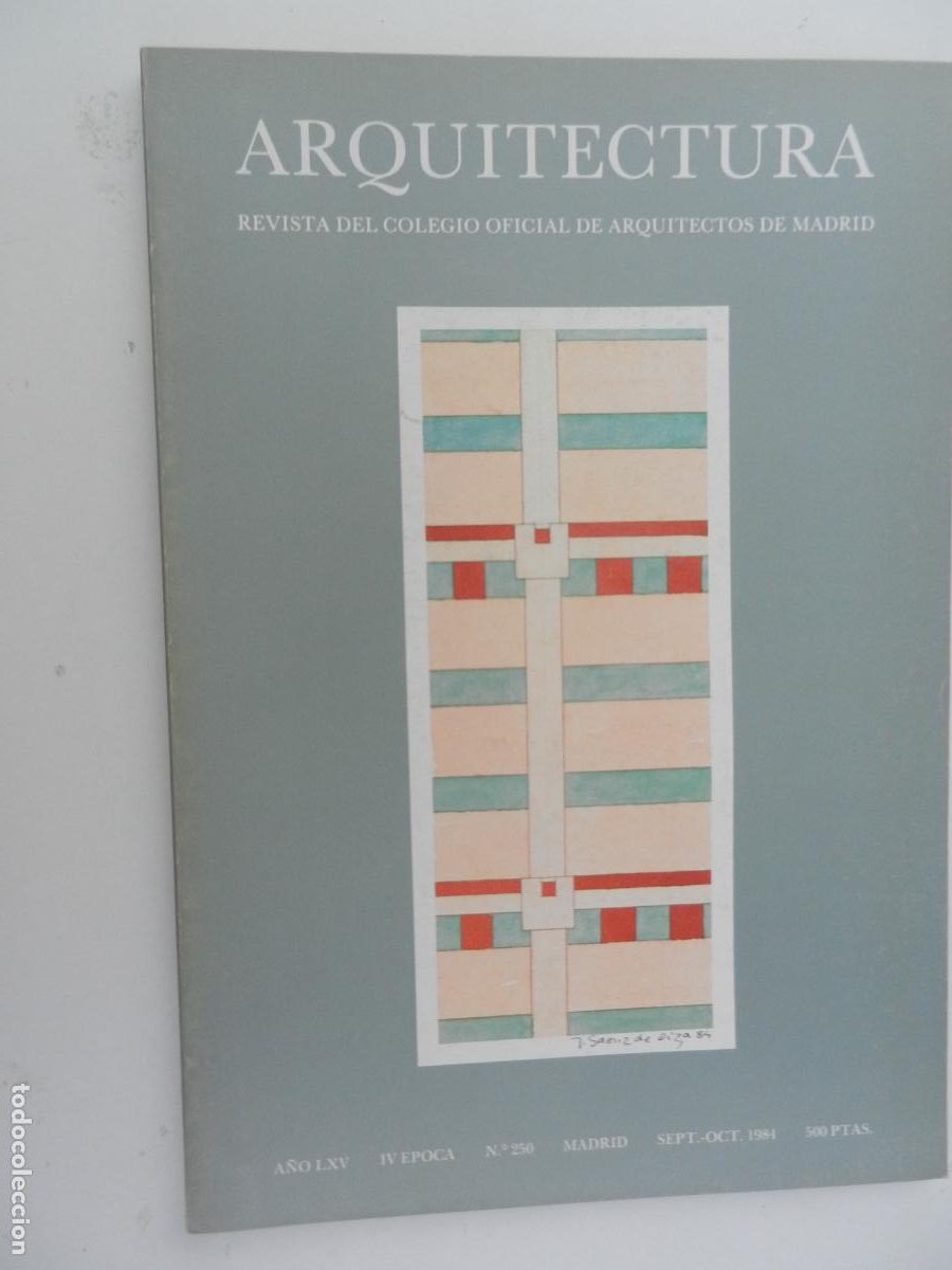 Libros de segunda mano: ARQUITECTURA - REVISTA N&ordm; 250 - COL DE MADRID -SEPT -OCTUBRE -1984 -