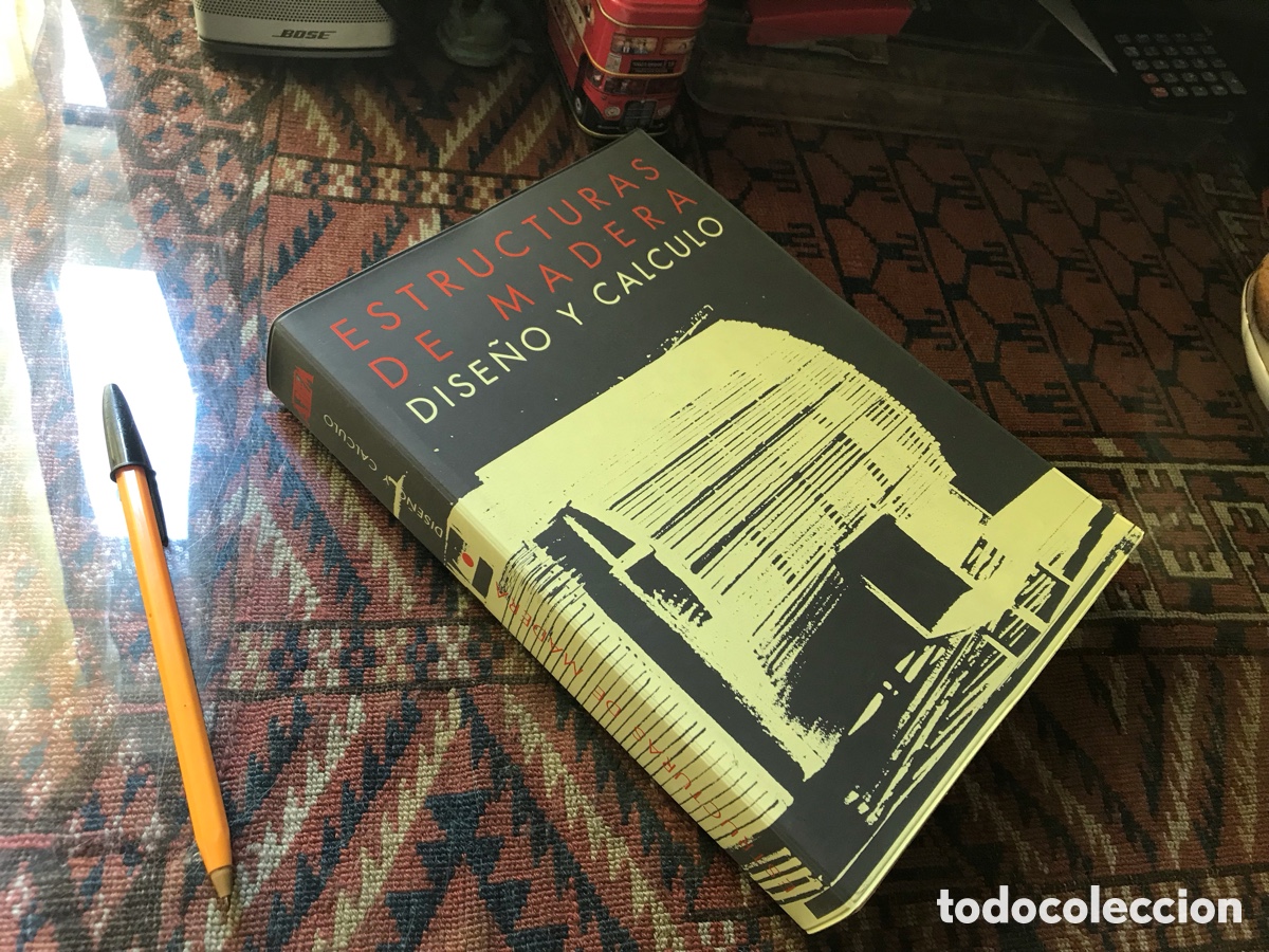 Libros de segunda mano: Estructuras de madera. Dise&ntilde;o y c&aacute;lculo.