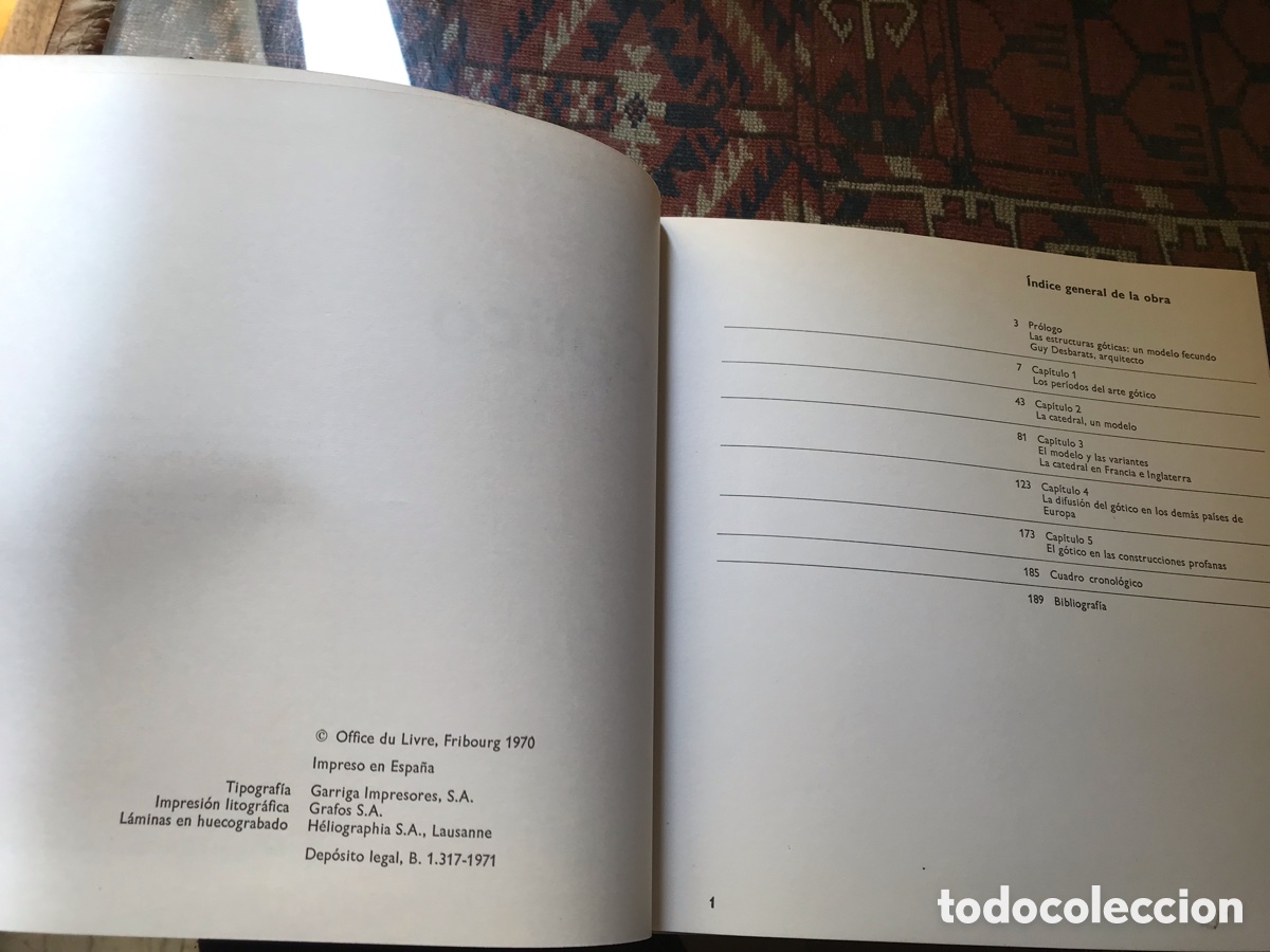 Libros de segunda mano: G&oacute;tico. Arquitectura universal. Ediciones Garriga - Foto 4