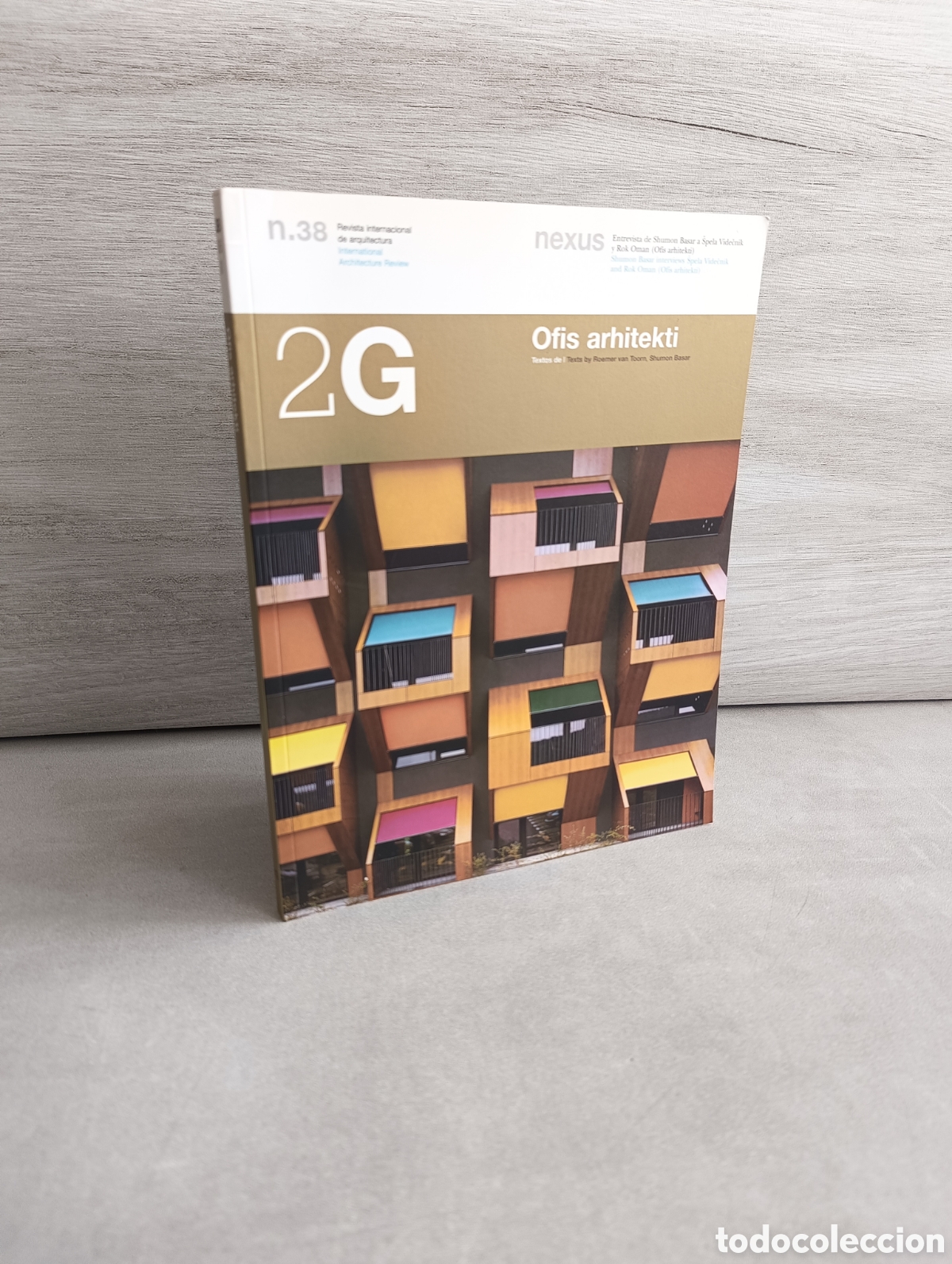 Second hand books: 2G. REVISTA INTERNACIONAL DE ARQUITECTURA n.38. OFIS ARHITEKTI.