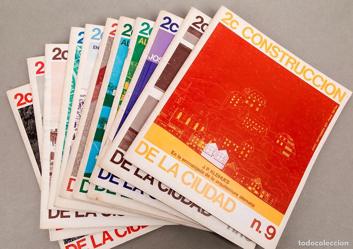 Libros de segunda mano: 2C CONSTRUCCCION DE LA CIUDAD - 11 N&Uacute;MEROS