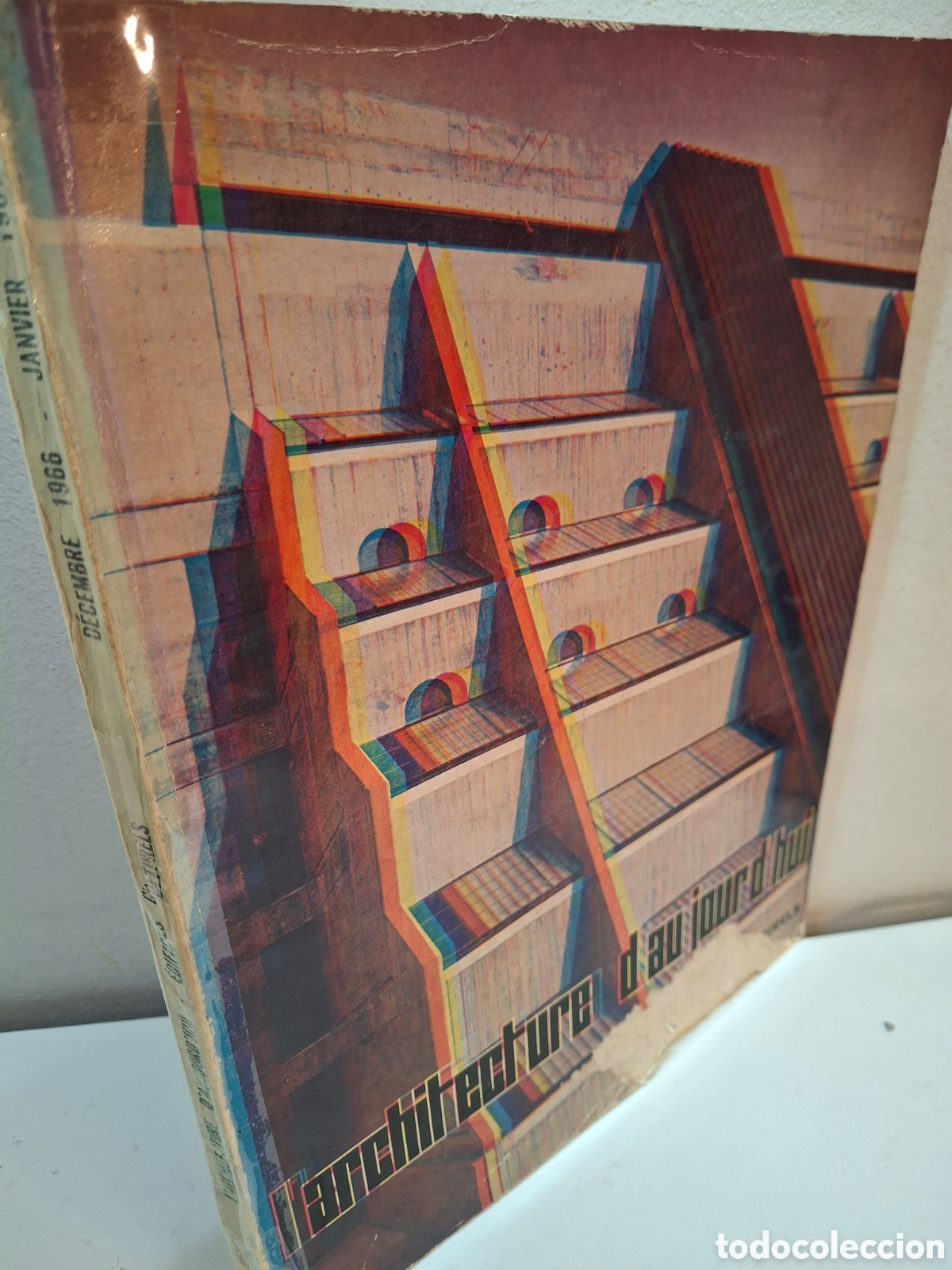 Libros de segunda mano: L'ARCHITECTURE D'AUJOURD'HUI, N&deg; 129, DECEMBRE 1966-JANVIERE 1967, EDIFICES CULTURELS