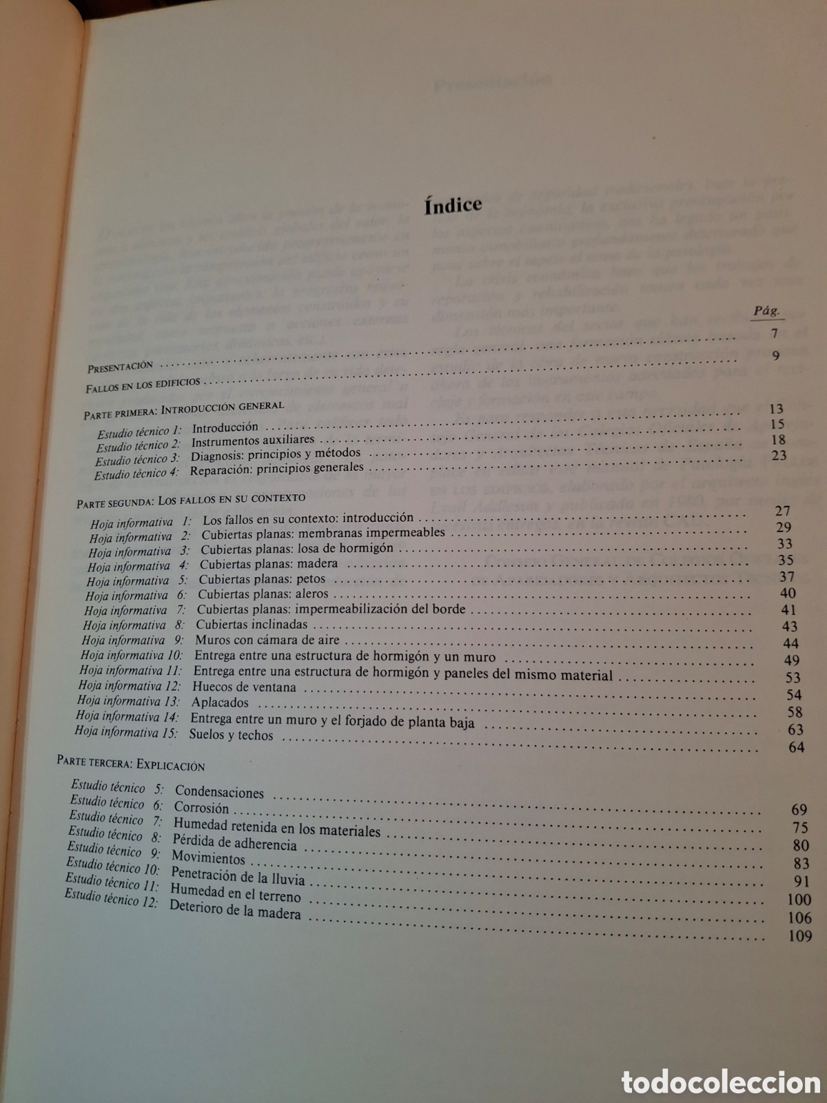 Libros de segunda mano: FALLOS EN LOS EDIFICIOS, LYALL ADDLESON, CGCAATE, 1982 - Foto 2
