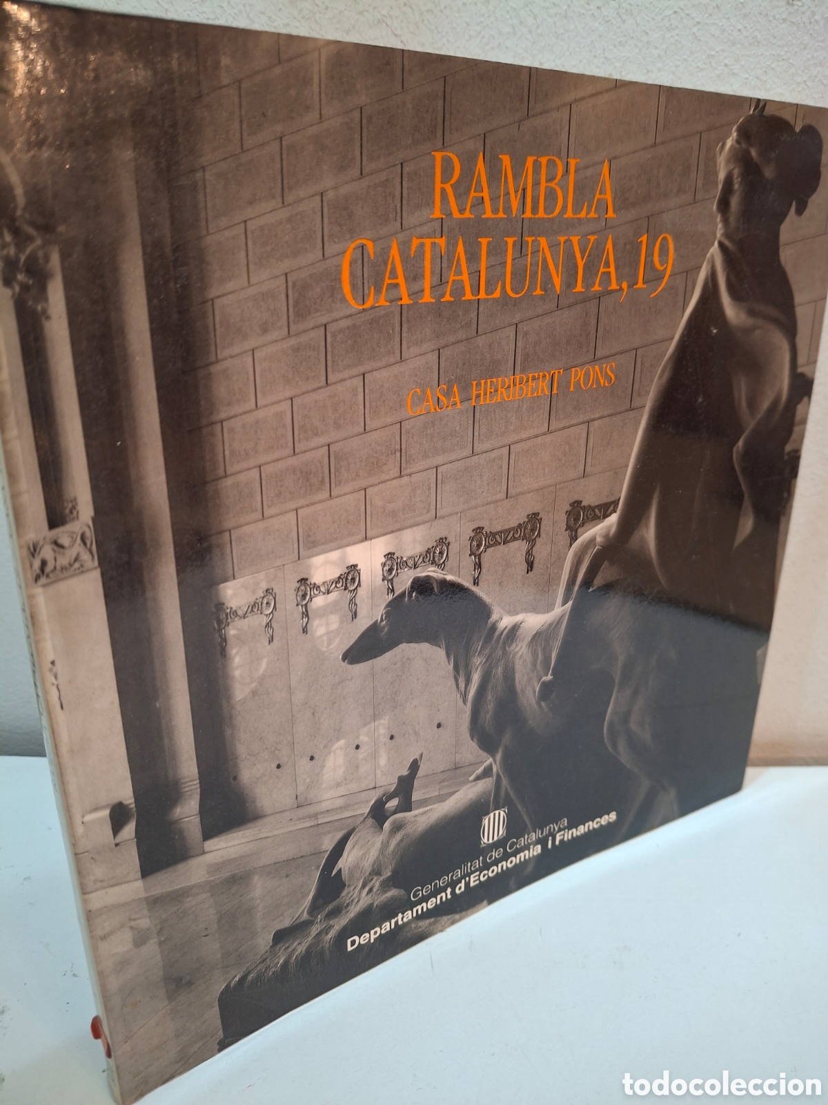 Libros de segunda mano: RAMBLA CATALUNYA 19, CASA HERIBERT PONS, GENERALITAT DE CATALUNYA, 1987
