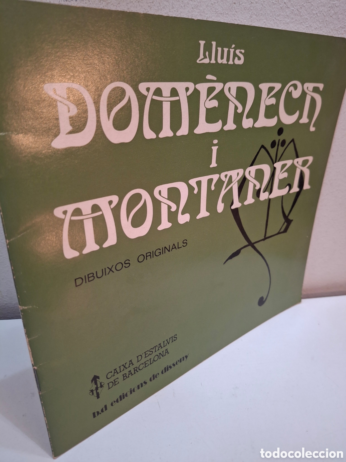 Libros de segunda mano: LLUIS DOMENECH I MONTANER, DIBUIXOS ORIGINALS, B.D. EDICIONS DE DISSENY, 1979