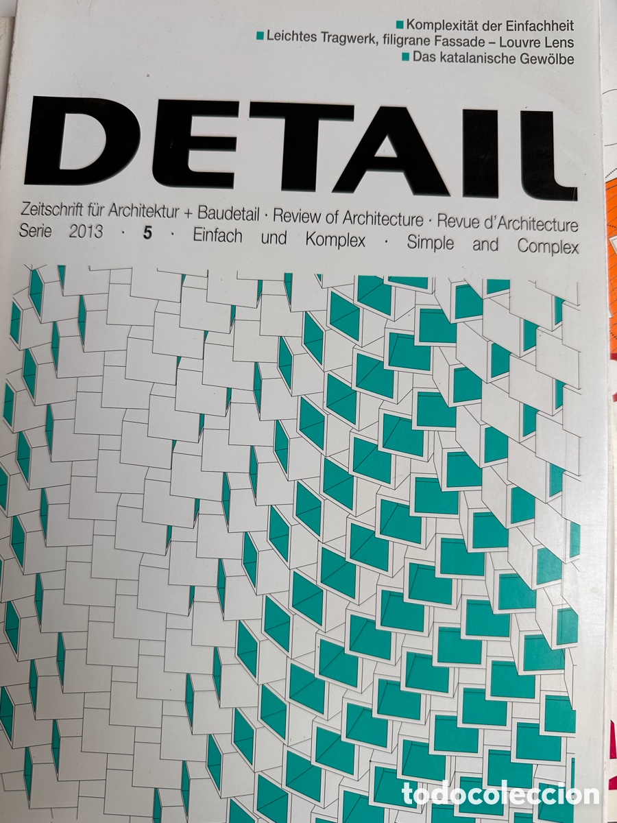 Libros de segunda mano: Pack 8 numeros revista Detail - Foto 4