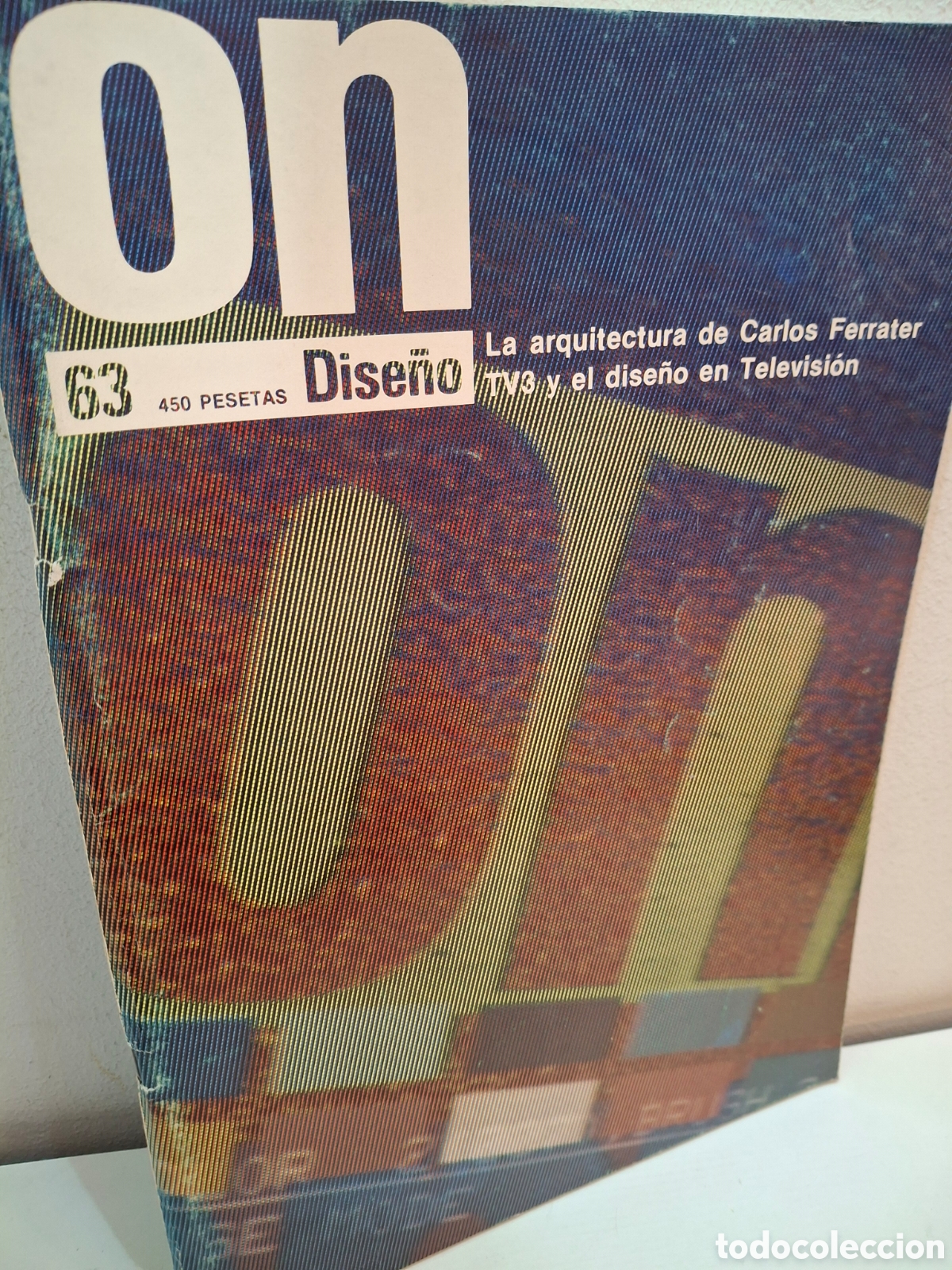 Libros de segunda mano: REVISTA ON DISE&Ntilde;O N&ordm; 63, LA ARQUITECTURA DE CARLOS FERRATER, 1985